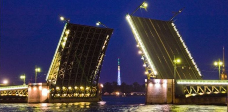 График разводки петербургских мостов 2014