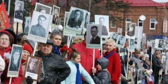 В Петроградском районе перекроют движение для шествия "Бессмертного полка"