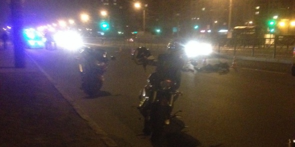 На Бухарестской в ДТП с участием мотоцикла погибли два человека