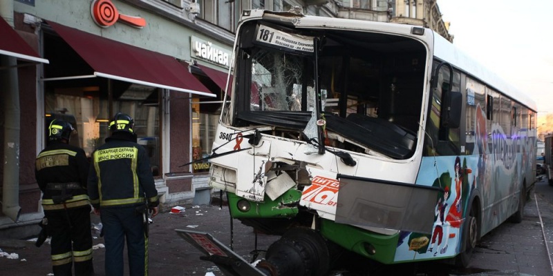 "Питеравто": В ДТП на Невском скорее всего виноват водитель автобуса