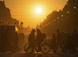 Воскресенье порадует петербуржцев солнечной погодкой без осадков