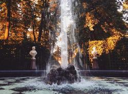 Первый в России парфюмированный фонтан заработал в Летнем саду