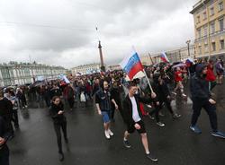 В Петербурге арестованы 14 участников протеста 12 июня