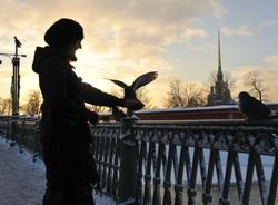 В Петербурге во второй день февраля ожидаются небольшой мороз и снег 