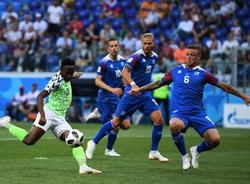 Сборная Нигерии выиграла у Исландии в Волгограде