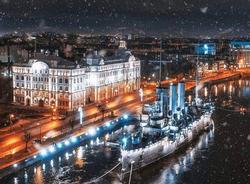 МЧС: В выходные в Петербурге будет снежно и ветрено