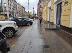Дорожному предприятию «Центр» грозит штраф в 1 млн рублей за парковку на Невском 