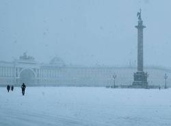 Жителей Петербурга предупредили о сильном снегопаде и ветре 17 января