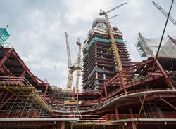 «Газпром» начал строительство второй высотки «Лахта центра» (ФОТО)