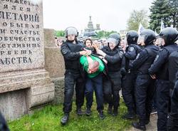 Протесты 12 июня: «горячие точки» Петербурга и Москвы
